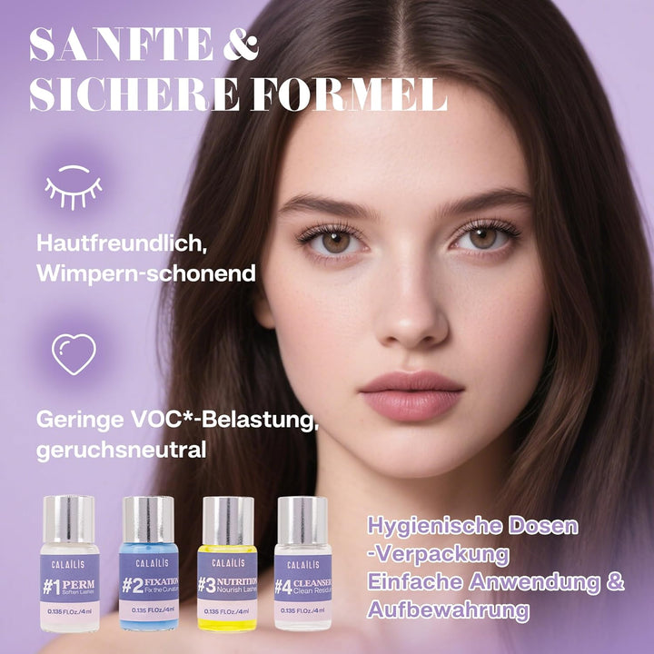 CALAILIS Wimpernlifting Set, 2025 Aktualisiertes Lash Lifting Set, Wimpernverlängerung Kit Professio