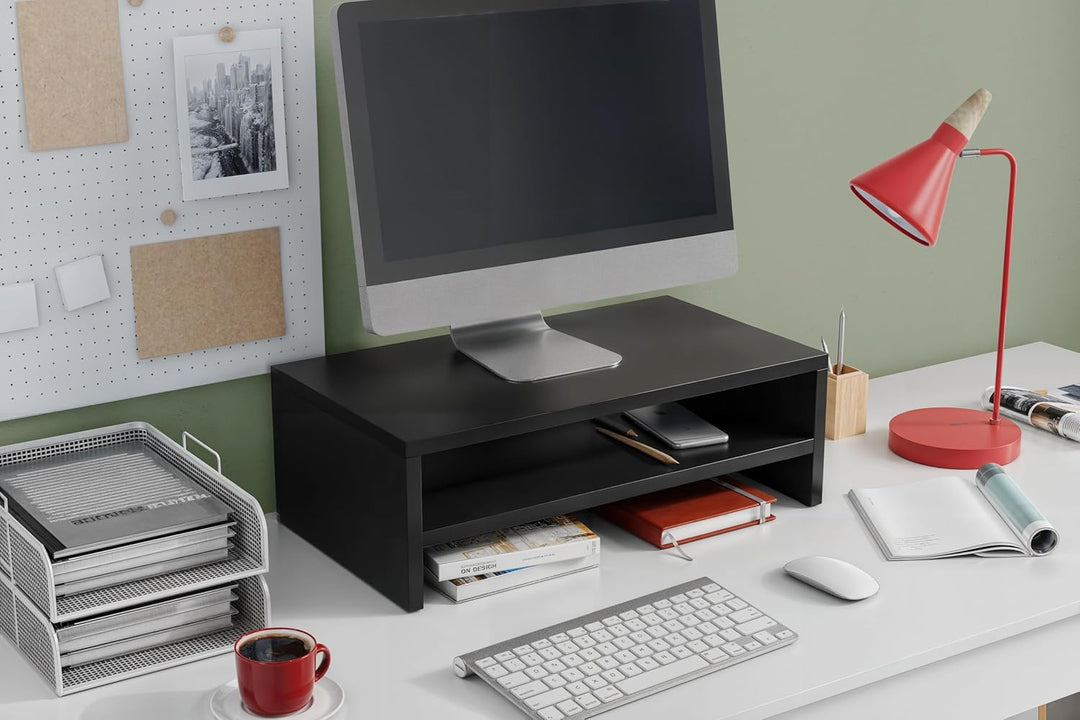 Monitorständer, 2-stufiger Monitorständer, Ständer für Computermonitore, Laptopständer, Computerstän