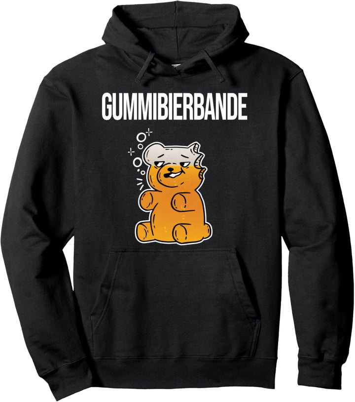 Gummibierbande - lustiges Sauf Party Urlaub Malle Gruppen Pullover Hoodie