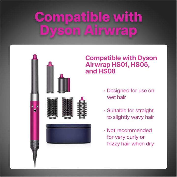 Haarglätter Aufsatz für Dyson Airwrap von MMOBIEL – Kompatibel mit HS01, HS05 & HS08 – Airflow Haarg