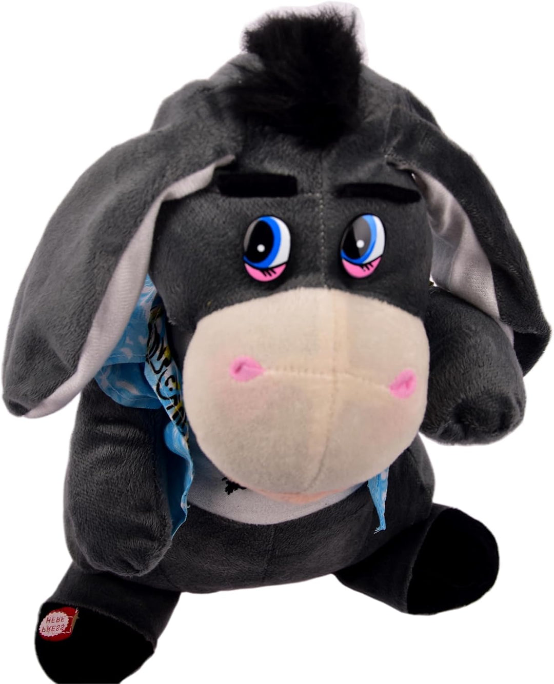 Plüsch-Ohrenklappernder, Singender Und Tanzender Esel Holiday Toy Für Jungen Und Mädchen