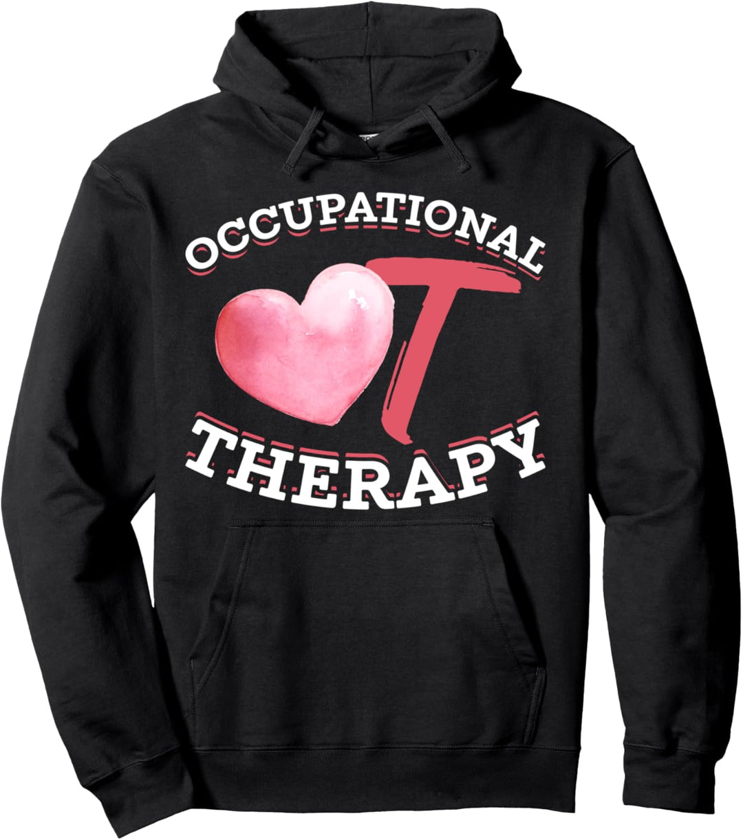 Ergotherapie Ergopraxis Therapie Herz Ergotherapeut Pullover Hoodie
