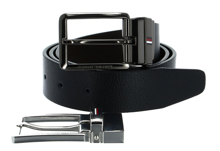 Tommy Hilfiger Gifting Double Buckle Belt Giftbox W100 Black - kürzbar