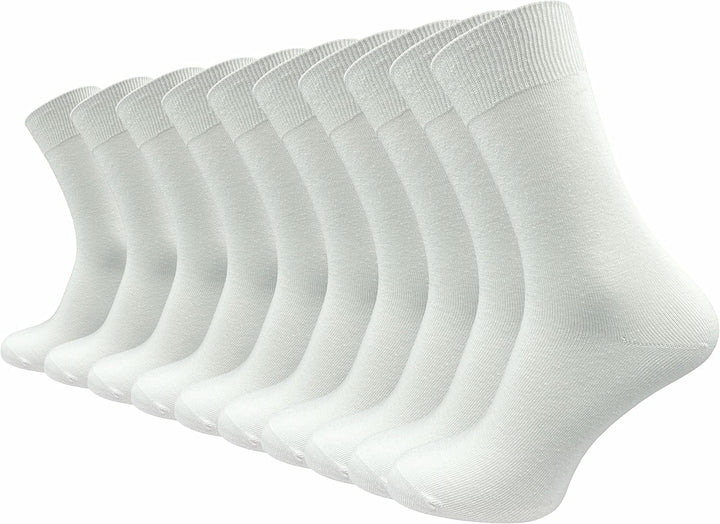 GAWILO Socken aus 100% Baumwolle (10 Paar) | Ohne drückende Naht, mit venenfreundlichem Komfortbund