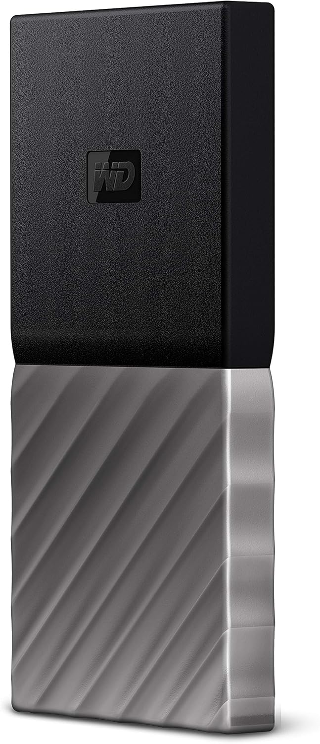 Western Digital WDBKVX0020PSL-WESN My Passport Portable SSD 2TB, Schwarz/Metallic