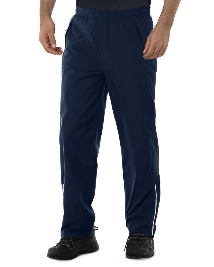 33,000ft Herren Regenhose wasserdichte Outdoorhose Leichte Wanderhose 5000MM Winddichte Regenhose zu