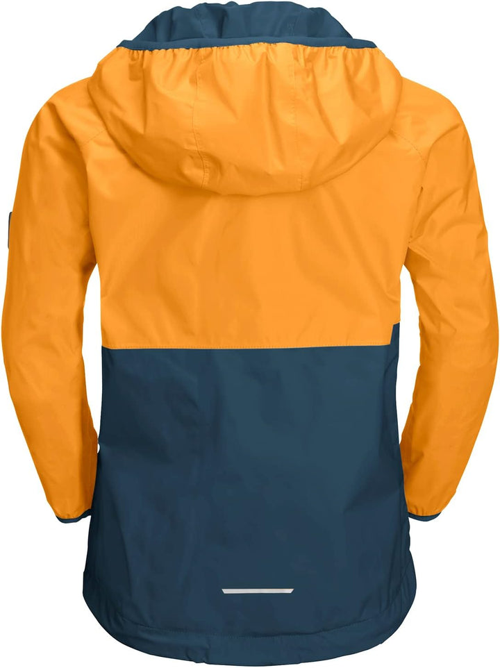 Jack Wolfskin Unisex Rainy Days Jacket K Regenjacke, 92 orange pop