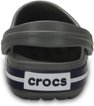 Crocs Crocband Clogs – Unisex Kinder Clogs – Leichtes und langlebiges Design – Navy/Rot – Grösse 20-