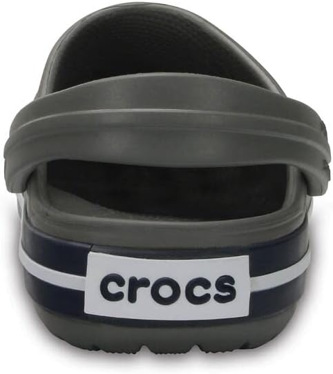 Crocs Crocband Clogs – Unisex Kinder Clogs – Leichtes und langlebiges Design – Navy/Rot – Grösse 20-