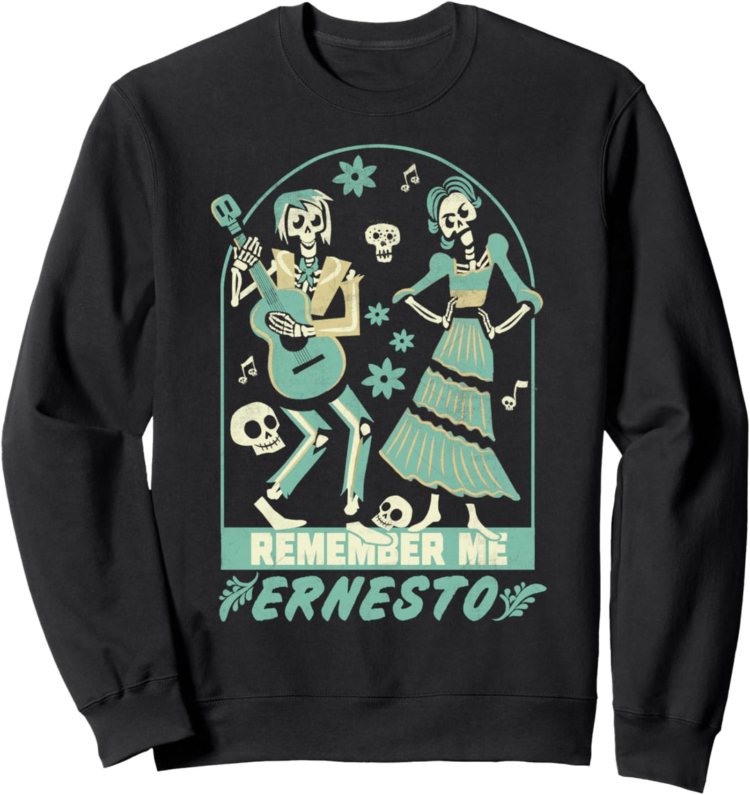 Disney Pixar Coco Ernesto Remember Me Poster Sweatshirt