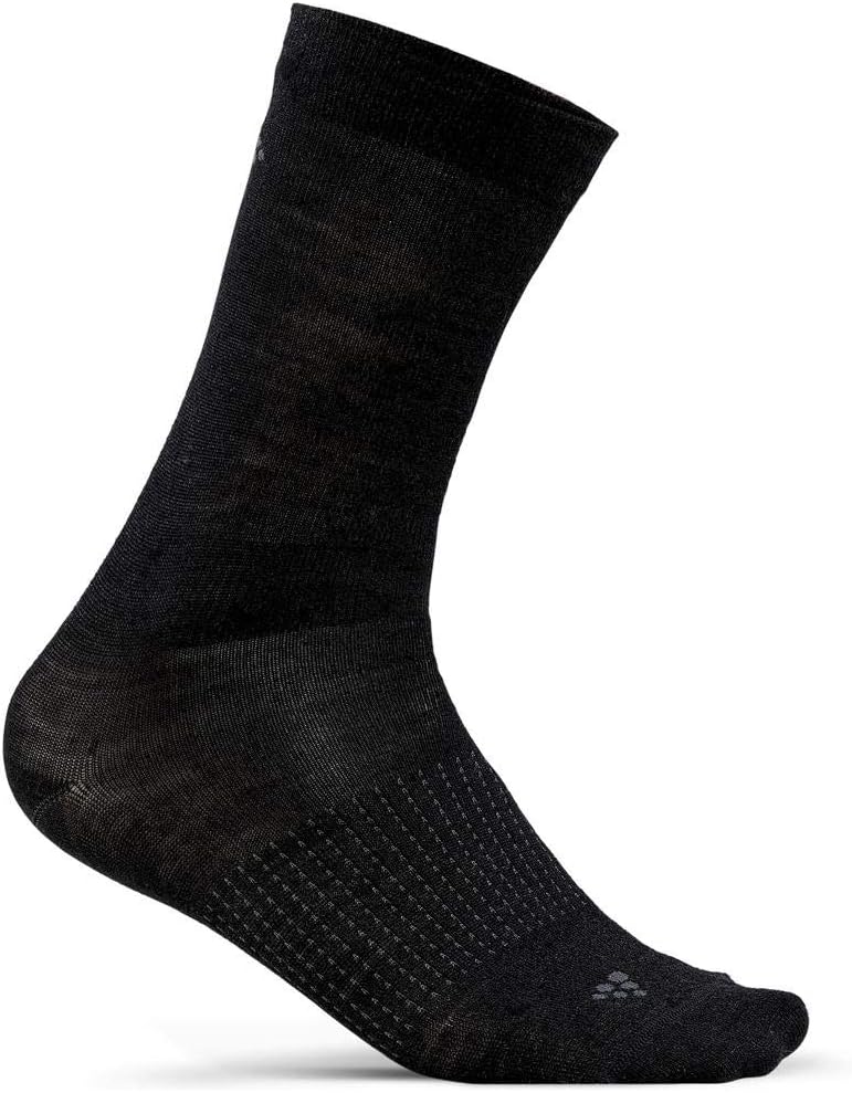 Craft Wool Liner Socken 2er Pack schwarz