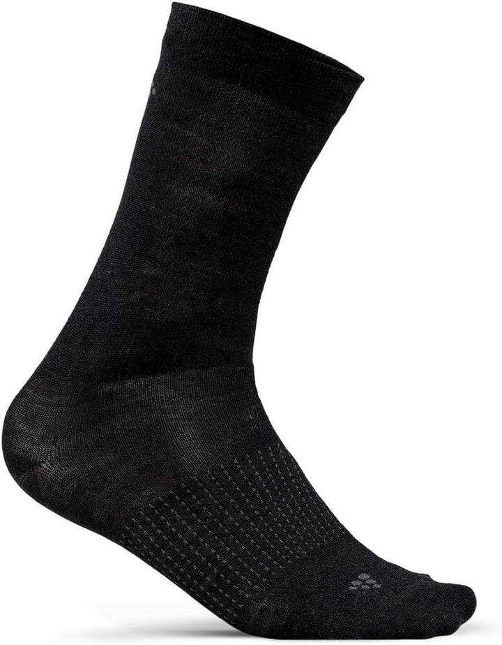 Craft Wool Liner Socken 2er Pack schwarz