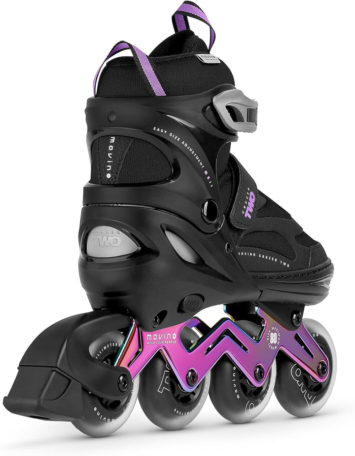 Movino Inline Skates Cruzer Two Rollschuhe Kinder Mädchen Jungen Inliner Rollerskates Fitness Sport