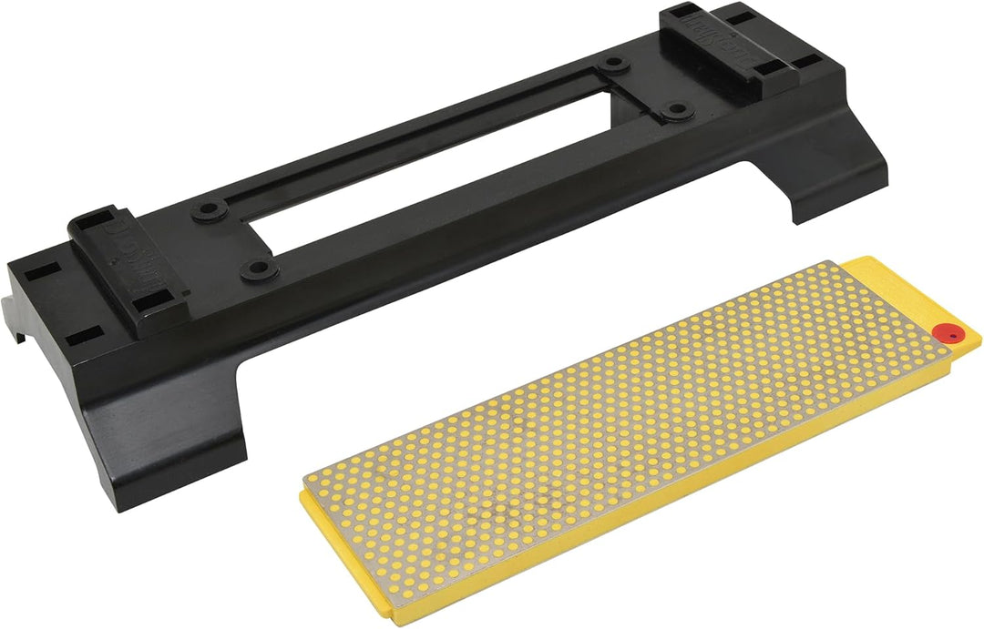 DMT DuoSharp® Diamant Schleifstein 8" mit Basis Grob/Fein | Doppelseitiger Messerschärfer in Profiqu