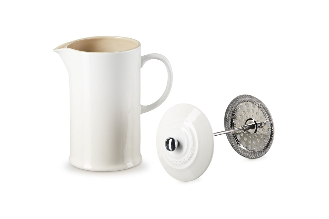 Le Creuset Kaffeebereiter aus Steinzeug, 1 L, Meringue, 60706087160003 Nectar, Nectar