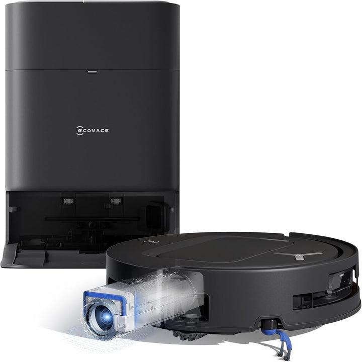 ECOVACS DEEBOT T80 Omni Saugroboter mit Wischfunktion, 18.000 Pa, OZMO Roller Wischwalze mit kontinu