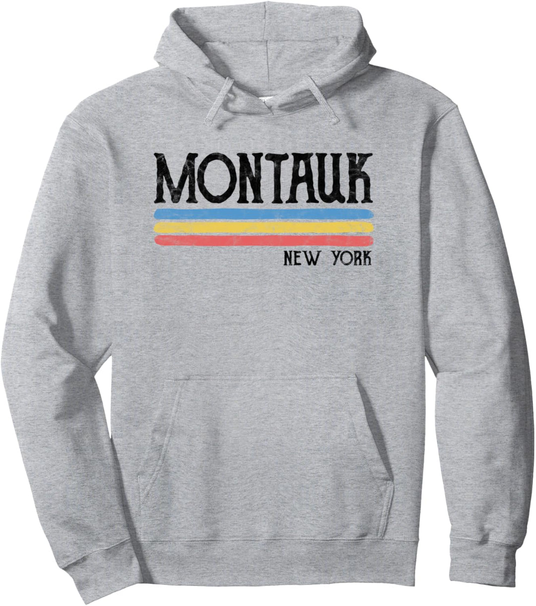 Vintage Montauk New York NY Love Geschenk Souvenir Pullover Hoodie