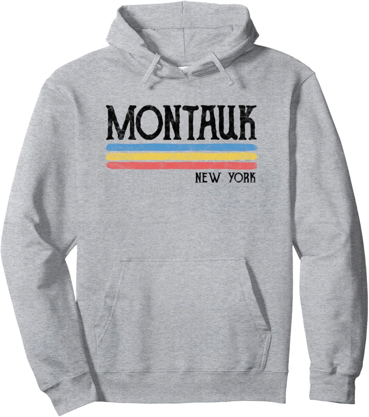 Vintage Montauk New York NY Love Geschenk Souvenir Pullover Hoodie