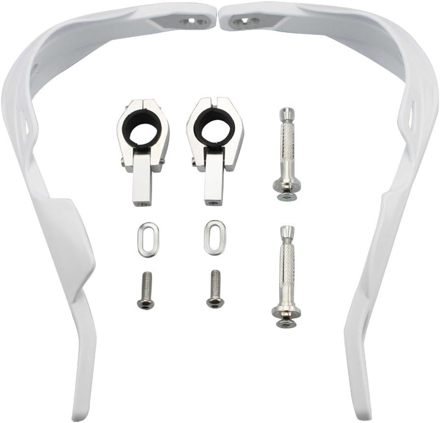 GOOFIT 1"Aluminium-Legierung Lenkerhandbürste Guards Schutzhandschützer Kit Ersatz für Motocross-Mot