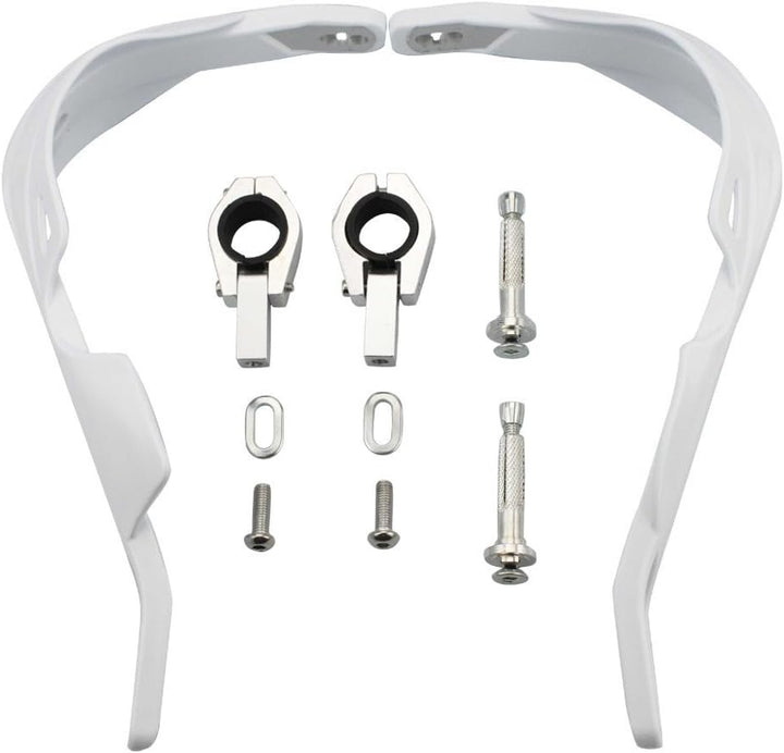 GOOFIT 1"Aluminium-Legierung Lenkerhandbürste Guards Schutzhandschützer Kit Ersatz für Motocross-Mot