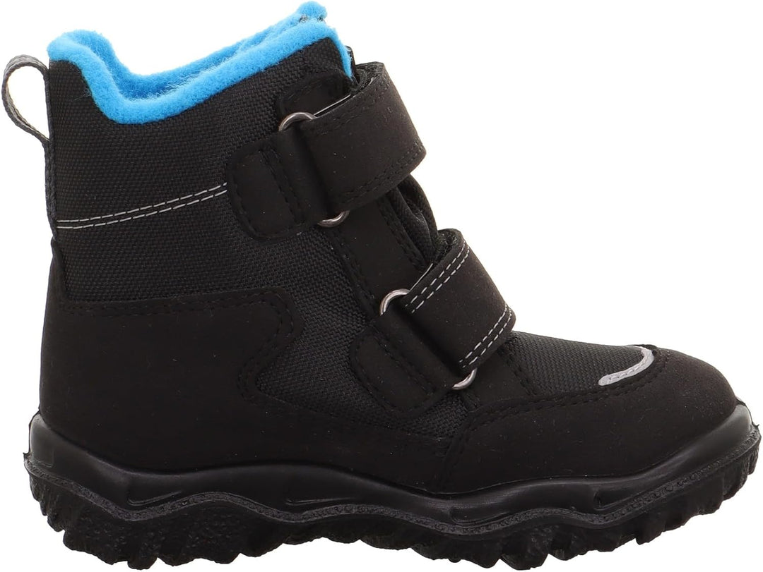 Superfit Jungen Husky Warm Gefütterte Gore-tex Schneestiefel, 28 EU Schwarz T&#xFC;rkis 0000