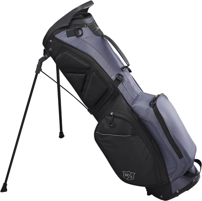 Wilson Unisex-Adult Exo Lite Golf Club Bag NS Black/ Charcoal, NS Black/ Charcoal