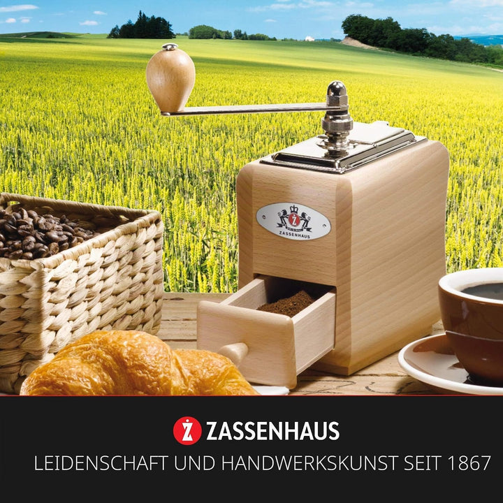 Zassenhaus Kaffeemühle Santiago Buche Natur