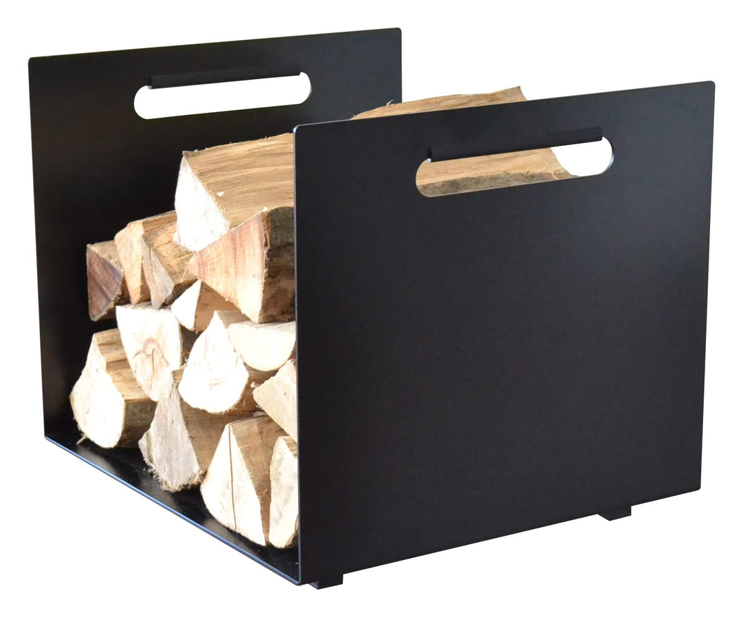 Dekorativer Kaminholzständer Brennholzhalter Kaminholz Ablage Kamin Holzständer für Innen- oder Auss