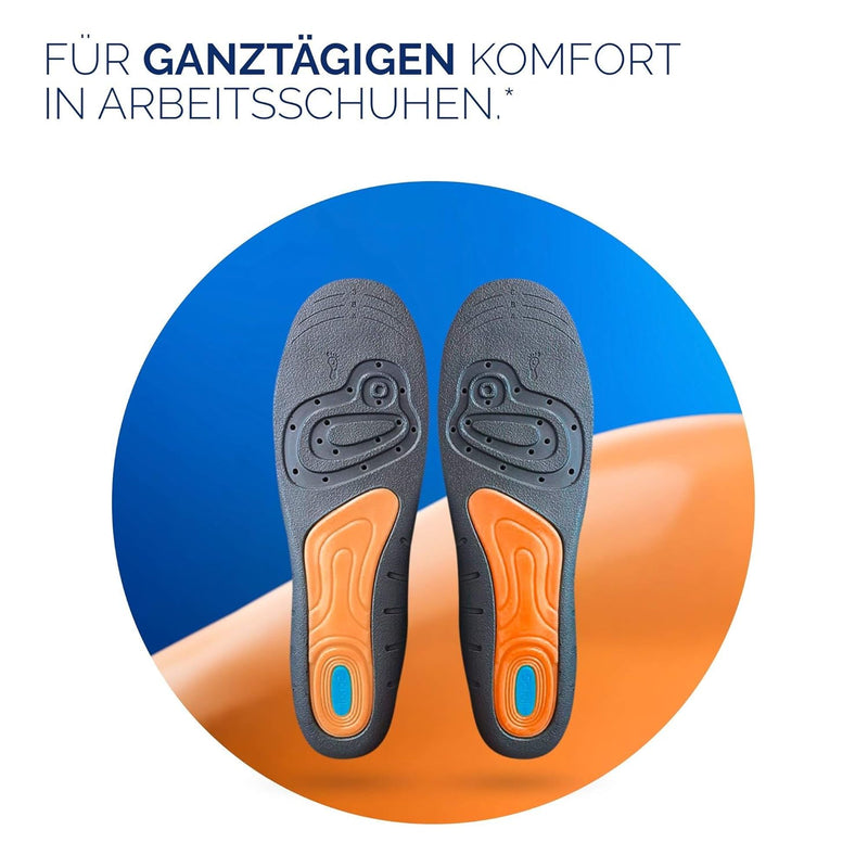 Goodyear Herren Gyshu1503 Sicherheitsschuhe, Mehrfarbig, 43 EU & Scholl GelActiv Einlegesohlen Work