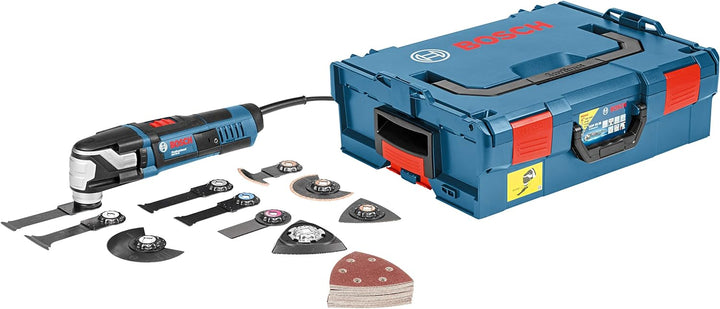 Bosch Professional Multi-Cutter GOP 55-36 (Starlock-Werkzeugaufnahme, 550 Watt, inkl. 9x Tauchsägebl