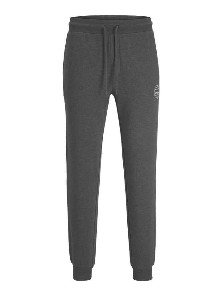 JACK & JONES Male Jogginghose Regular Fit Jogginghose S Dark Grey Melange, S Dark Grey Melange