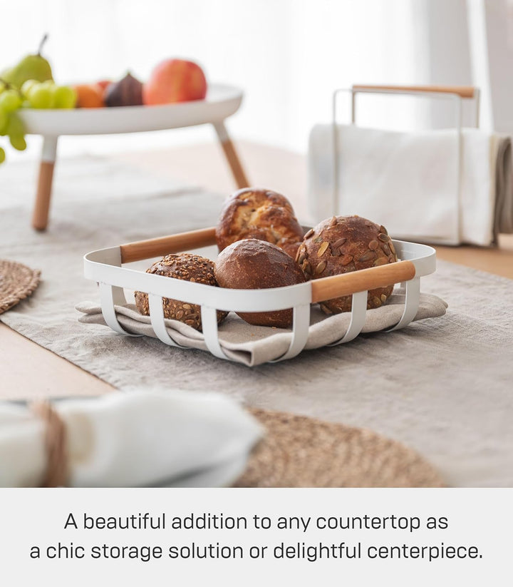 Kitchen basket S - Tosca - white