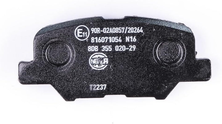 HELLA PAGID 8DB 355 020-291 Bremsbelagsatz - T2237 - Dicke/Stärke: 14.3mm - Bremssystem: Akebono - m