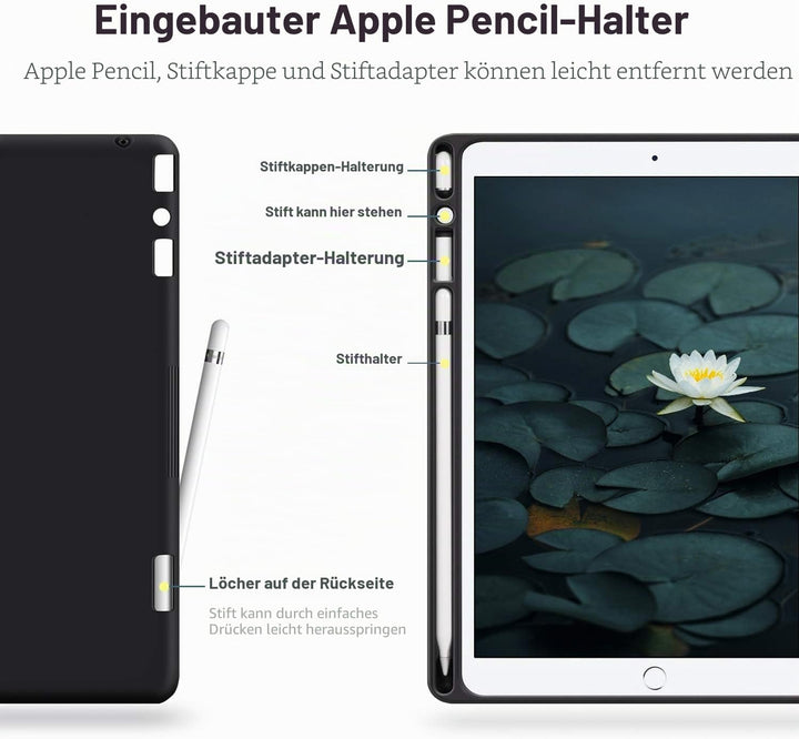 AUAUA Hülle für iPad 9. Generation (2021) / iPad 8. Generation (2020) / 7. Gen (2019) 10.2 Zoll mit