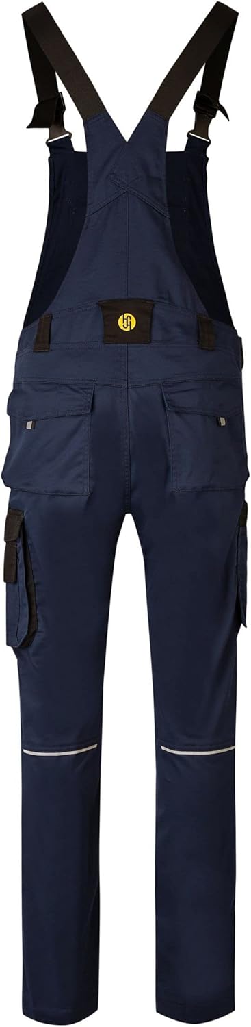 Hans Schäfer Workwear HSW Professional – Latzhose für Herren – Lange Arbeitshose mit Knietaschen – B