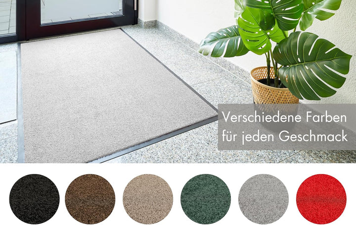 andiamo Fussmatte Verdi - rutschfeste Schmutzfangmatte innen für den Eingangsbereich - ideal als Tür