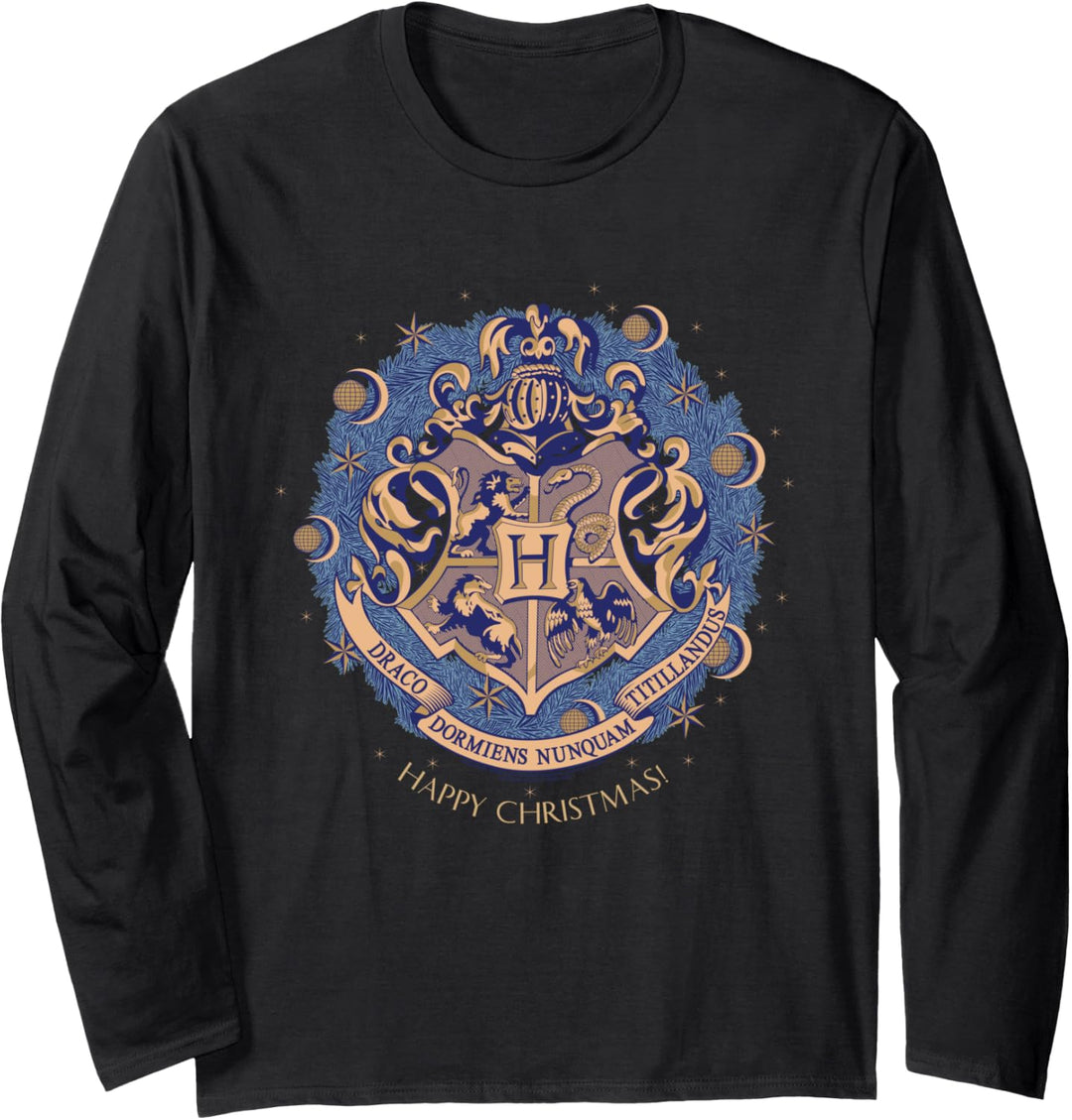 Harry Potter Happy Christmas from Hogwarts Weihnachten Langarmshirt
