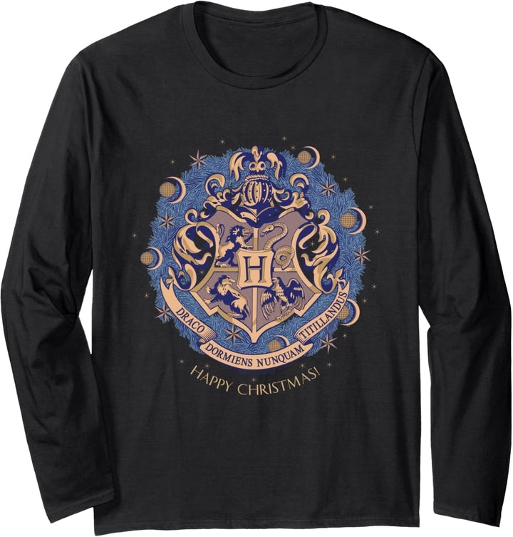 Harry Potter Happy Christmas from Hogwarts Weihnachten Langarmshirt