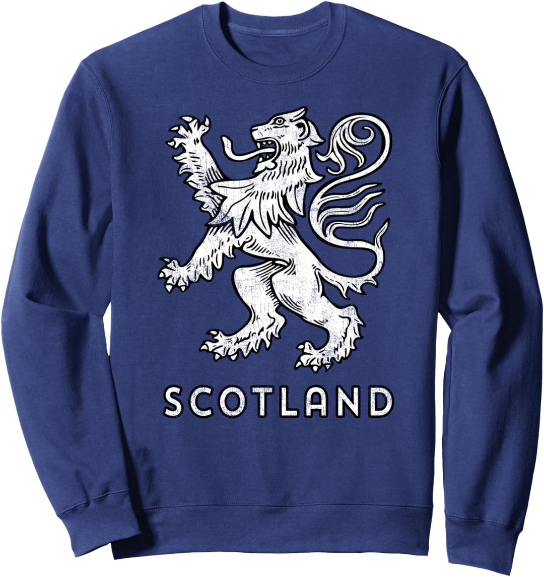 Scottish Rampant Lion Shirt Scotland Tee Rugby Football Sweatshirt