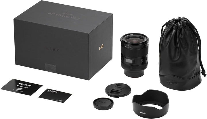 VILTROX 35mm f/1.2 FE, AF 35mm F1.2 LAB FE Objektiv für Sony e Mount, Vollformat F1.2 Prime Objektiv