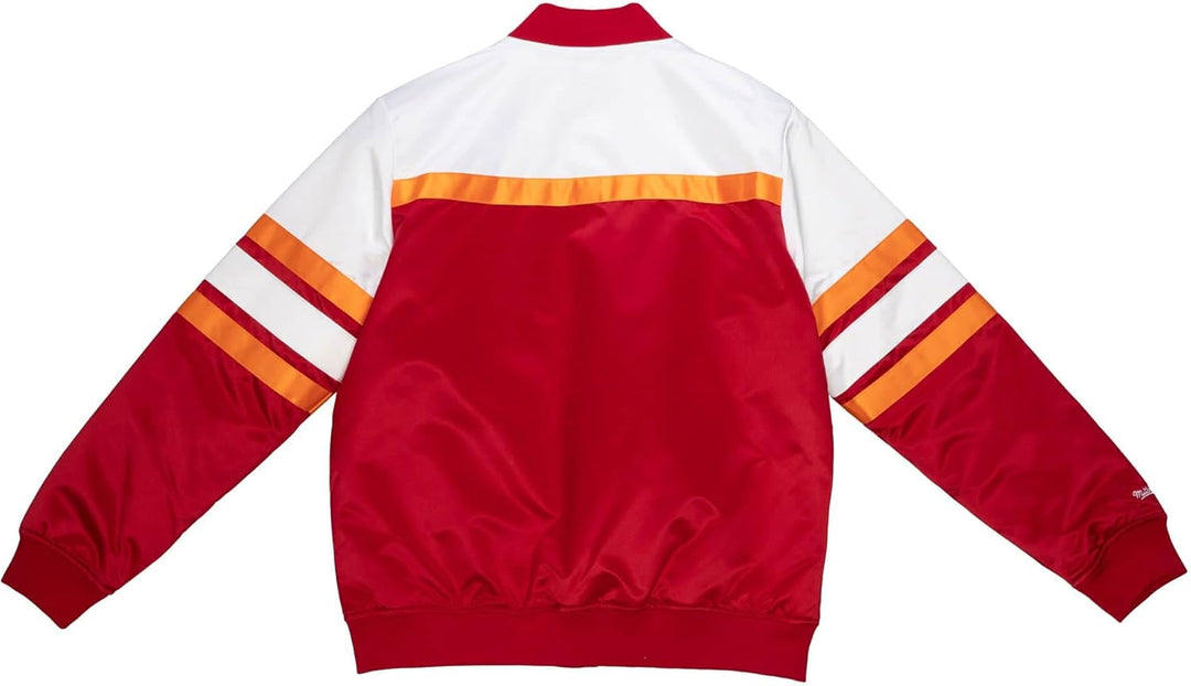 Mitchell & Ness NBA Special Script Heavyweight Satin Jacket Tampa Bay Buccaneers, Rot S, Tampa Bay B