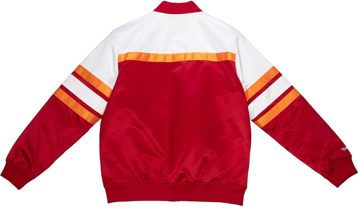 Mitchell & Ness NBA Special Script Heavyweight Satin Jacket Tampa Bay Buccaneers, Rot S, Tampa Bay B