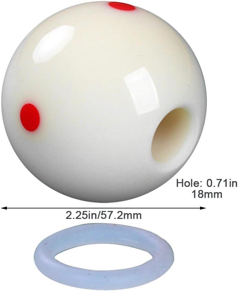 Billard-trainingsball, Billard-queueball Loch, Billard-übungsball, Zielhilfe, Snooker-übungshilfe, Z