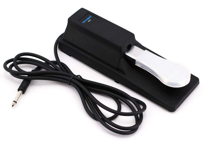 PU-1 Universal Sustain Pedal Fusspedal für Keyboard Piano Klavier Fussschalter Zubehör Taster Klinke