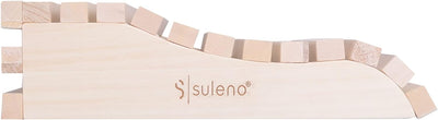 SULENO Sauna Kopfstütze OLE ergonomisch Espe Nackenstütze Kopfkeil Saunakissen