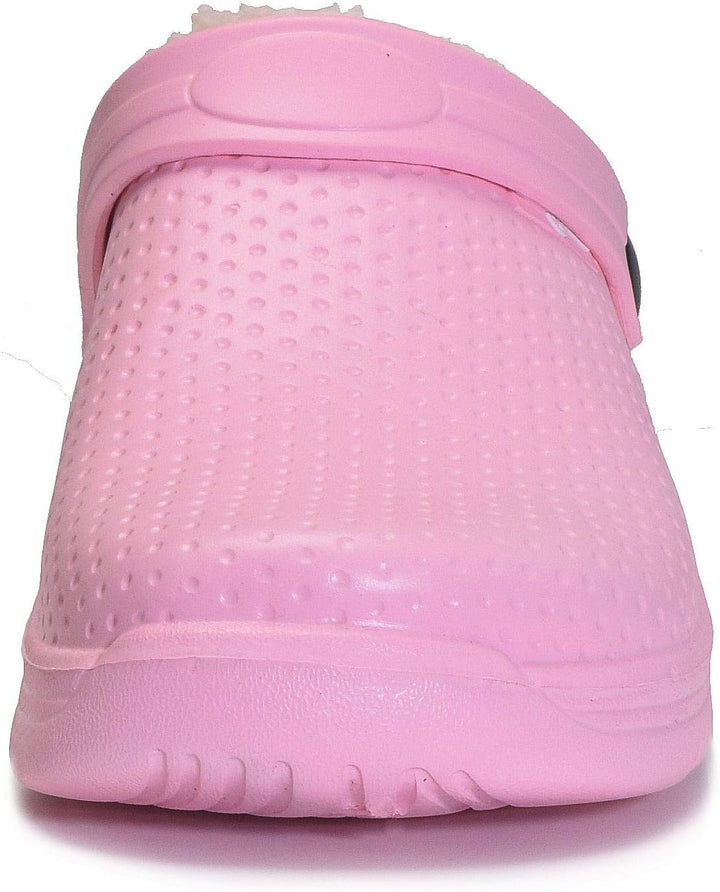 Eagsouni Clogs Hausschuhe Gefüttert Herren Damen Winter Gartenschuhe Wasserdicht Gartenclogs Warme P