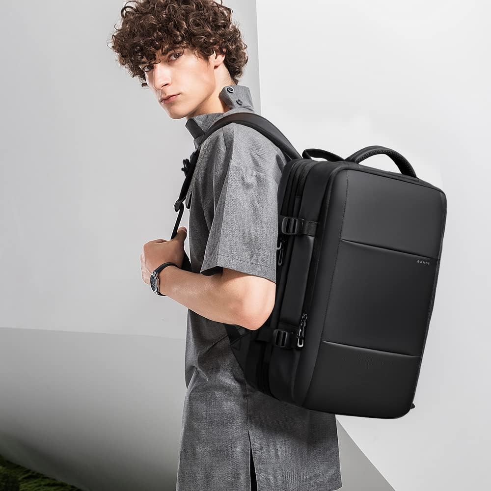 BANGE Reiserucksack, Handgepäck Rucksack Strapazierfähige Convertible Duffle Bag Fit für 17,3-Zoll-L