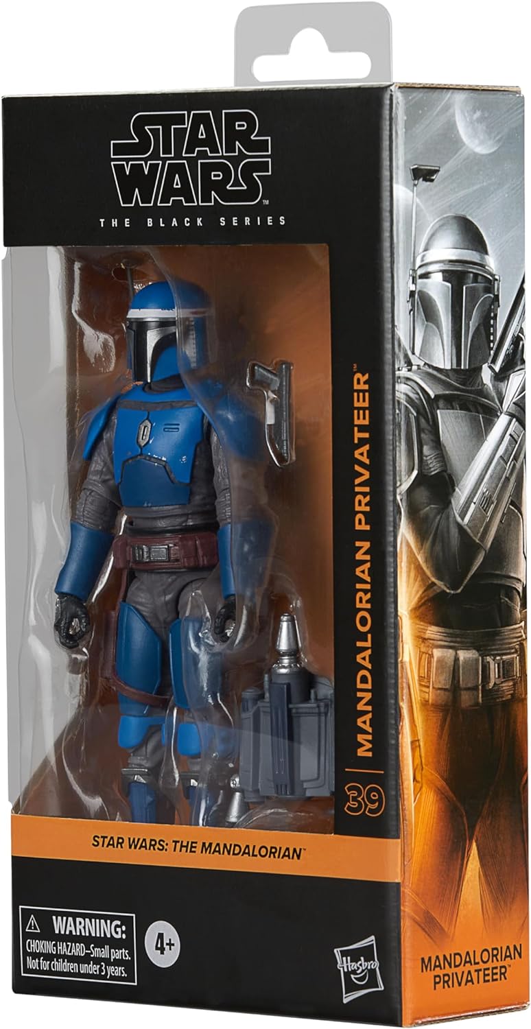Star Wars The Black Series mandalorianischer Freibeuter, Action-Figur zum Sammeln The Mandalorian, S