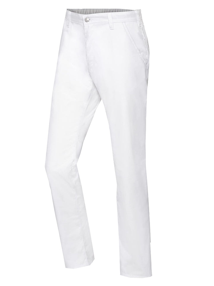 BP 1735-130-0021-48n Chinos für Männer, mit Taschen, 205,00 g/m² Reine Baumwolle, weiss, 48n, 48n
