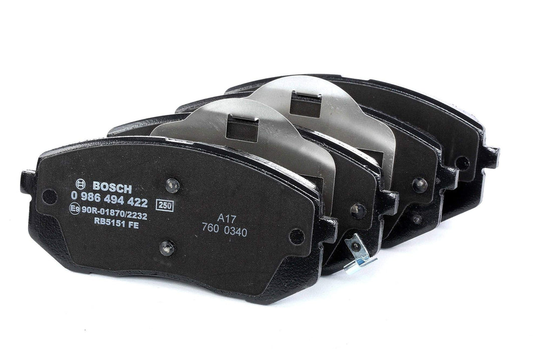 Bosch BP1344 Bremsbeläge - Vorderachse - ECE-R90 Zertifizierung - vier Bremsbeläge pro Set